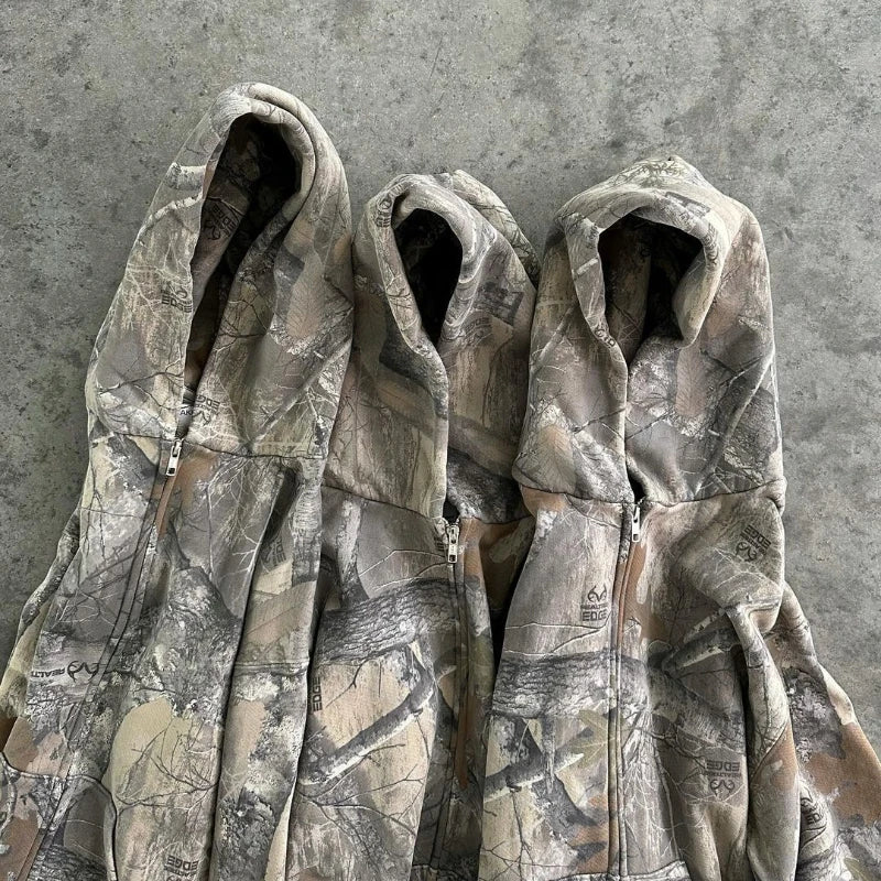 Urban Camo Zip Hoodie