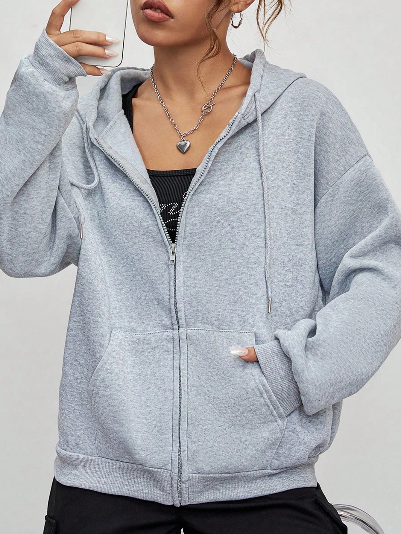 Everyday Zip Fleece Hoodie